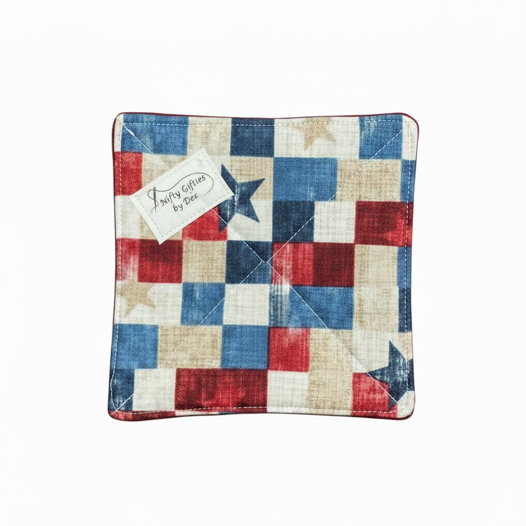 Fourth of July Cozies and Coasters